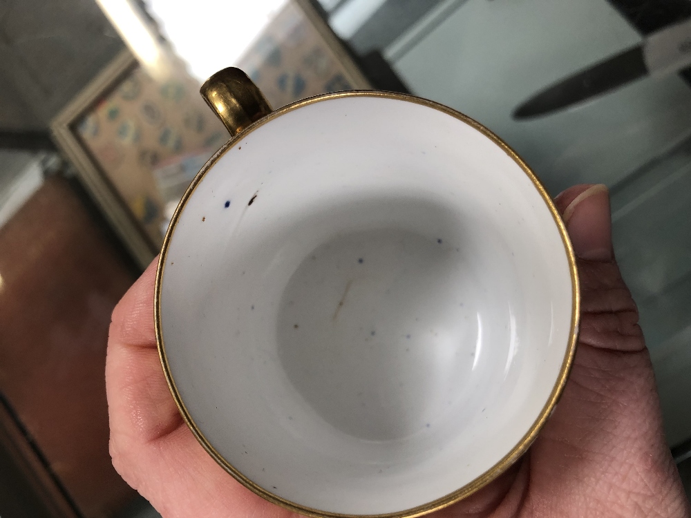 A collection of Spode tea wares, pattern number 1219, comprising slop bowl, two plates, eight tea - Bild 30 aus 37