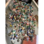 A collection of Victorian and later marbles