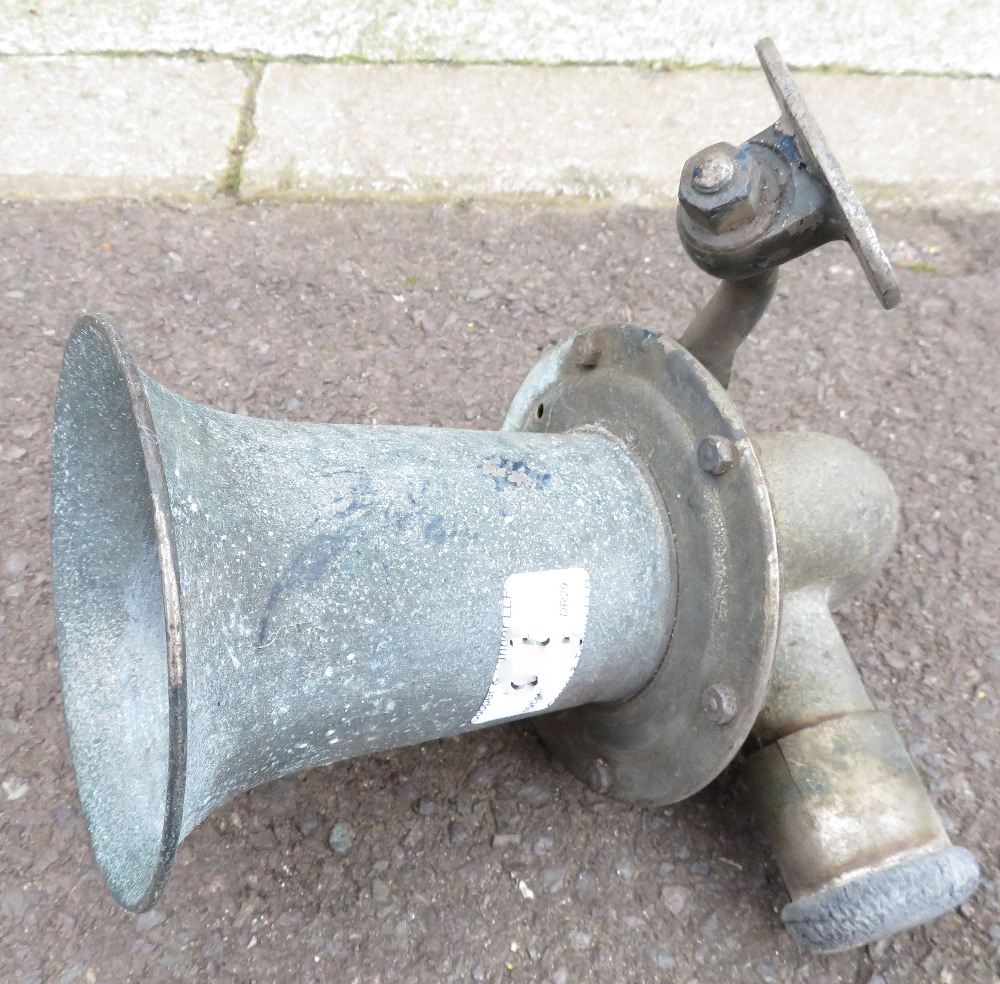 Motoring Interest - 1920's car horn by Cowey Motorhorn Company