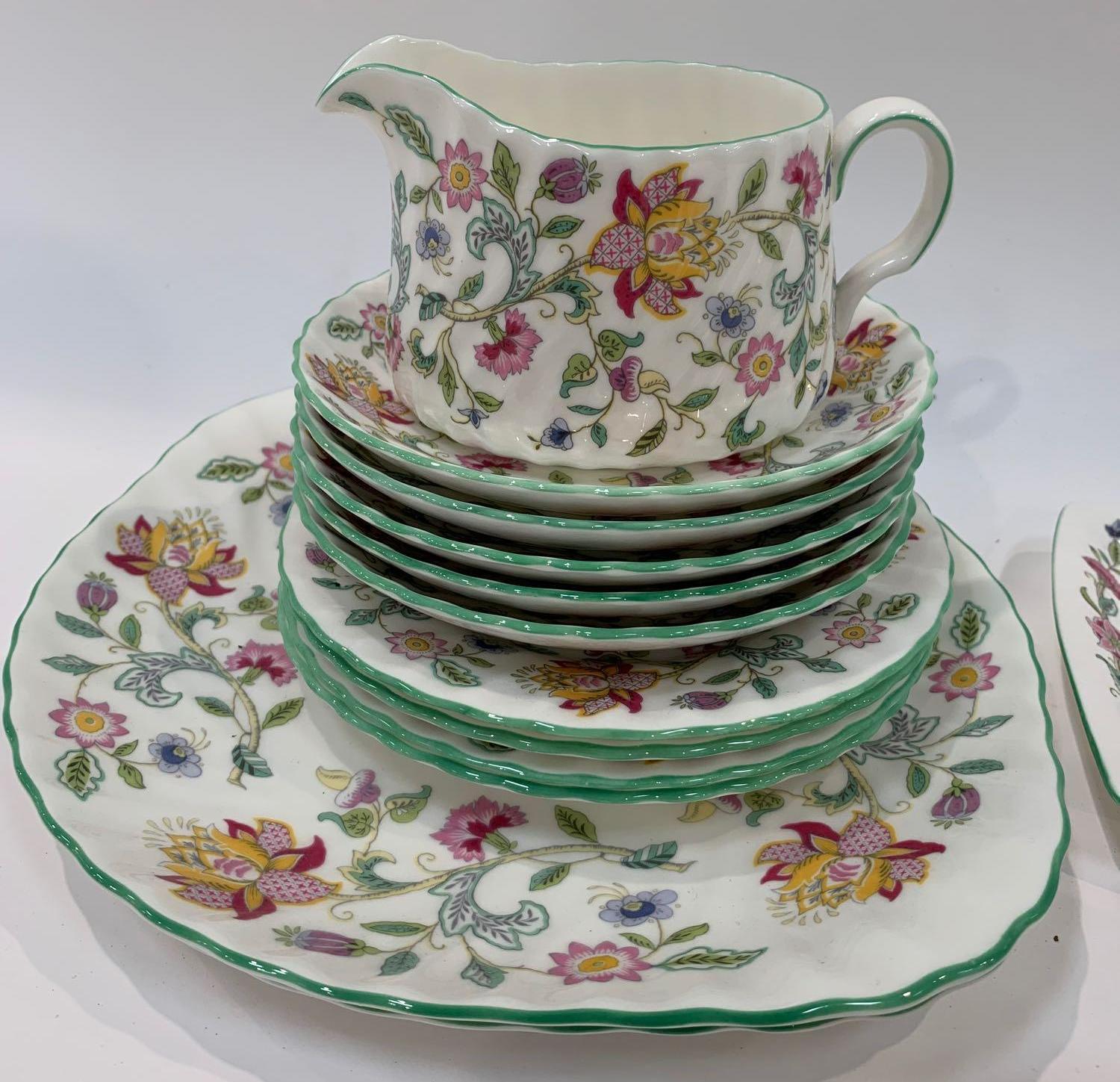 A Mintons Haddon Hall part tea service. Viewing/co - Image 4 of 4