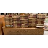 A collection of forty-eight Waverley novels, large