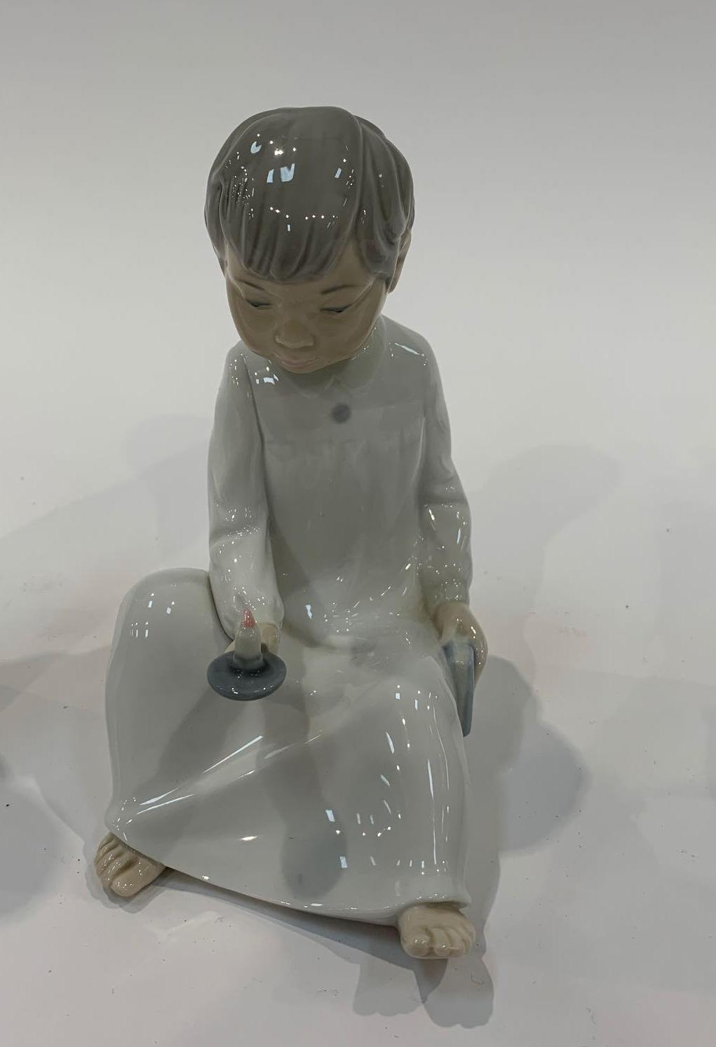Five Nao figures of children including girl holdin - Image 4 of 6