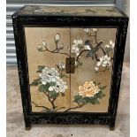 A 20th Century Chinese made lacquered style cabine