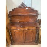 Victorian mahogany chiffonier