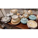 Collection of china to include Wedgwood 'Beaconsfield' part tea service