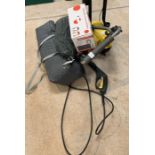 Karcher pressure washer, a tent & a boxed neck mas