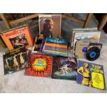 A good collection of pop and other records to include Meatloaf, ELO,