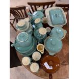 Assorted Denby tableware, largely in a light green