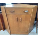 Retro side cabinet along with a pine cupboard. Vie