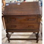 Oak 20th century bureau.