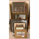 Quantity of framed prints & pictures. Viewing/coll