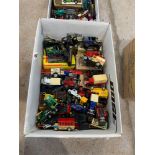 2 boxes of Yesterdays toys, cars etc. Viewing/coll