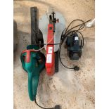 Bosch hedge trimmer, Bosch planer & Einhell jigsaw