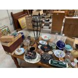 Large quantity of china, glassware & kitchenalia items