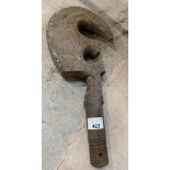 Railway coupling hook.Viewing/collection at West W