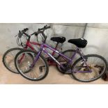 Ladies diamond back bicycle & 1 other.Viewing/coll