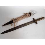 An Imperial Russian Pioneer's Tesak (short sword),