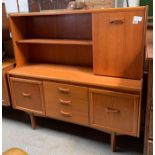 A teak sideboard by William Lawrence of Nottingham