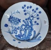 A late 18th/early 19th Century Delftware charger p