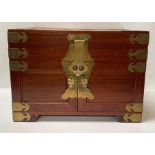 **WITHDRAWN** A late 20th Century Chinese jewellery box with dec