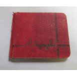 An autograph book containing signatures of Bristol