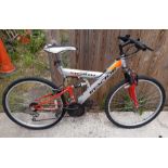 26" Stealth Reactor dual suspension bicycle