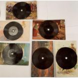 5 gramophone postcards by Tucks, Kiddyphone Junior