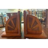A pair of Art Deco bookends