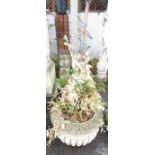 Large urn style garden planter