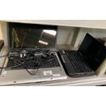 Toshiba laptop & charger, Packard Bell notepad lap