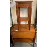 Hostess trolley & small side table