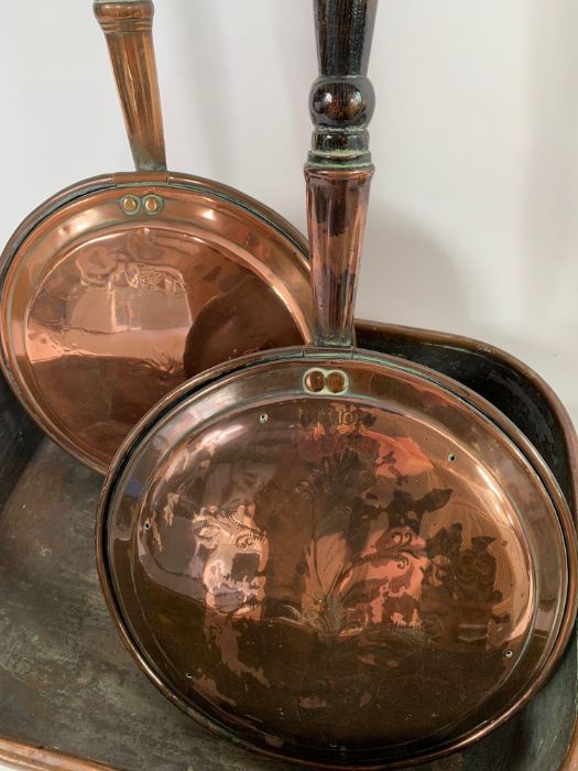 A 19th/20th century copper jelly mould with emboss - Image 3 of 5