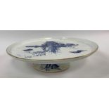 An unusual late 19th/early 20th century porcelain