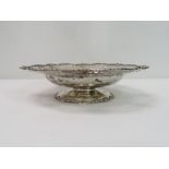 A small silver fruit stand, by Mappin & Webb, Lond