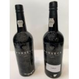Two bottles of Fonseca 1985 vintage port