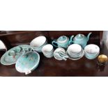 Collection of Chinese bowls, teapots, lidded bowl