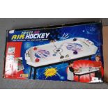 Boxed Power Go air hockey table game