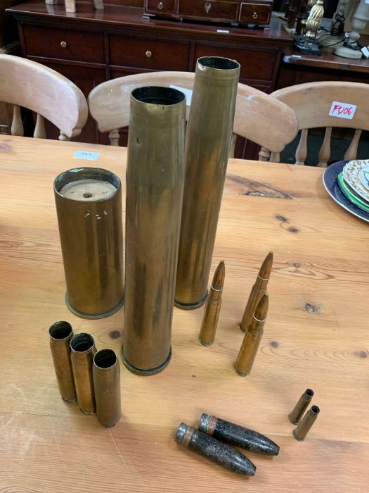 Brass shells & bullets - Image 2 of 11