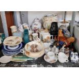 Various ceramics to include Wade, Royal Doulton, B