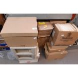 Collection of Philatelic boxes of items