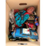 Box of 1970/80's mixed toys