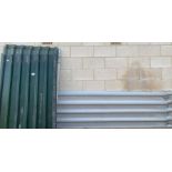 Box of profile roofing sheets, 8 x 8 ft & 8 x 6 ft