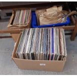 Large quantity of various vinyl records & lp's to