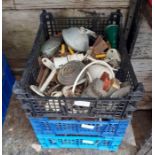 3 crates of furniture fittings etc