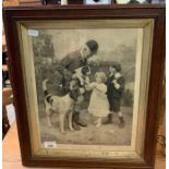 Antique photograph/print ' The Huntsman's Pet'