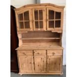 2 piece pine welsh dresser