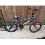 Muddyfox Demon 20" BMX bicycle with stunt pegs