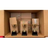 A very large quantity of various blank trophies