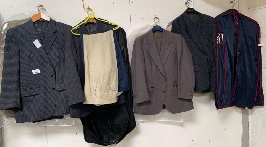 Collection of men's suits tailor made, tailors inc