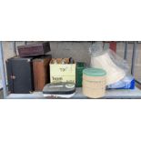 Shelf to include cases, Salter weighing scales, so
